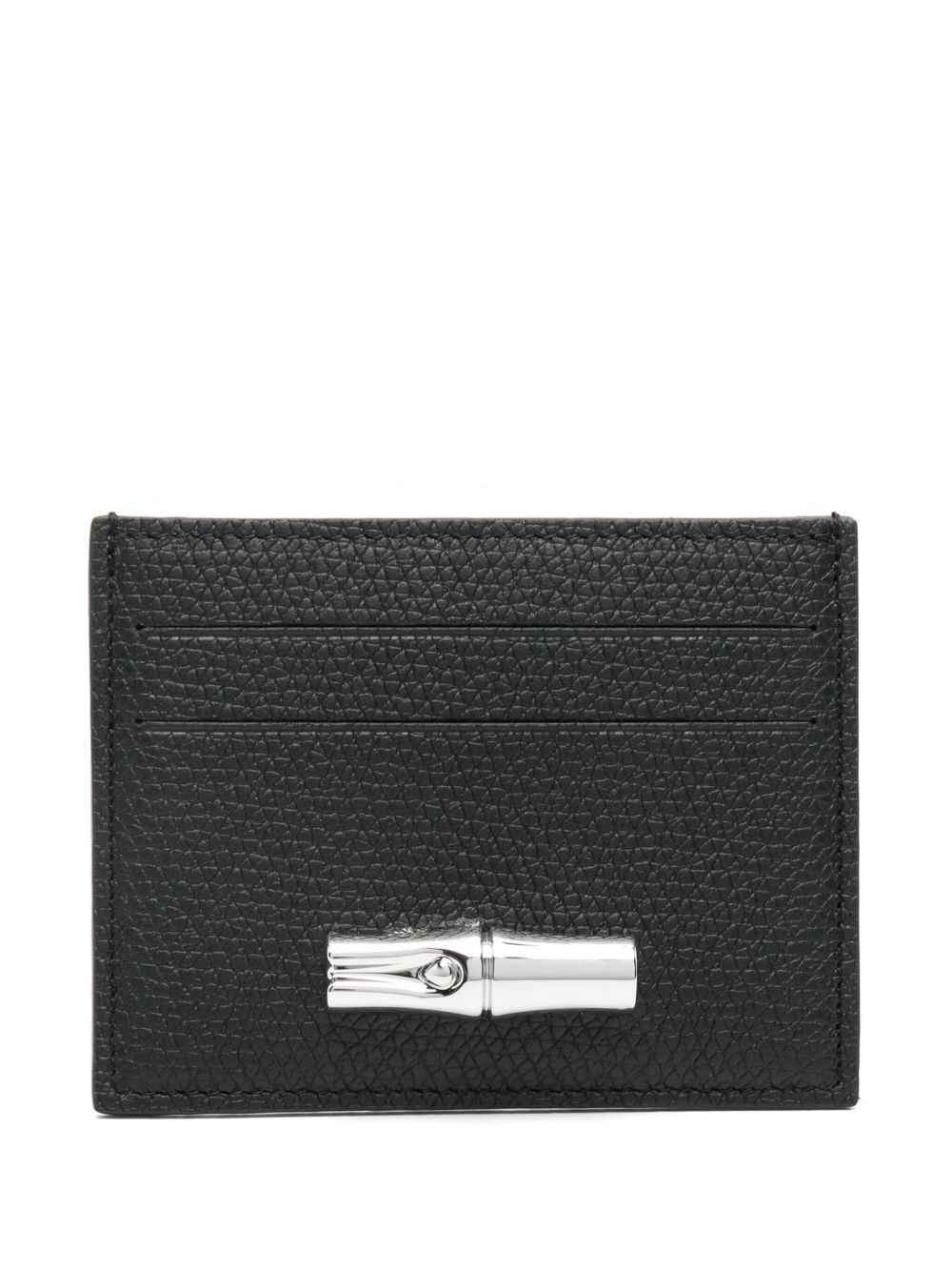 Longchamp Le Roseau 卡夹 - 黑色