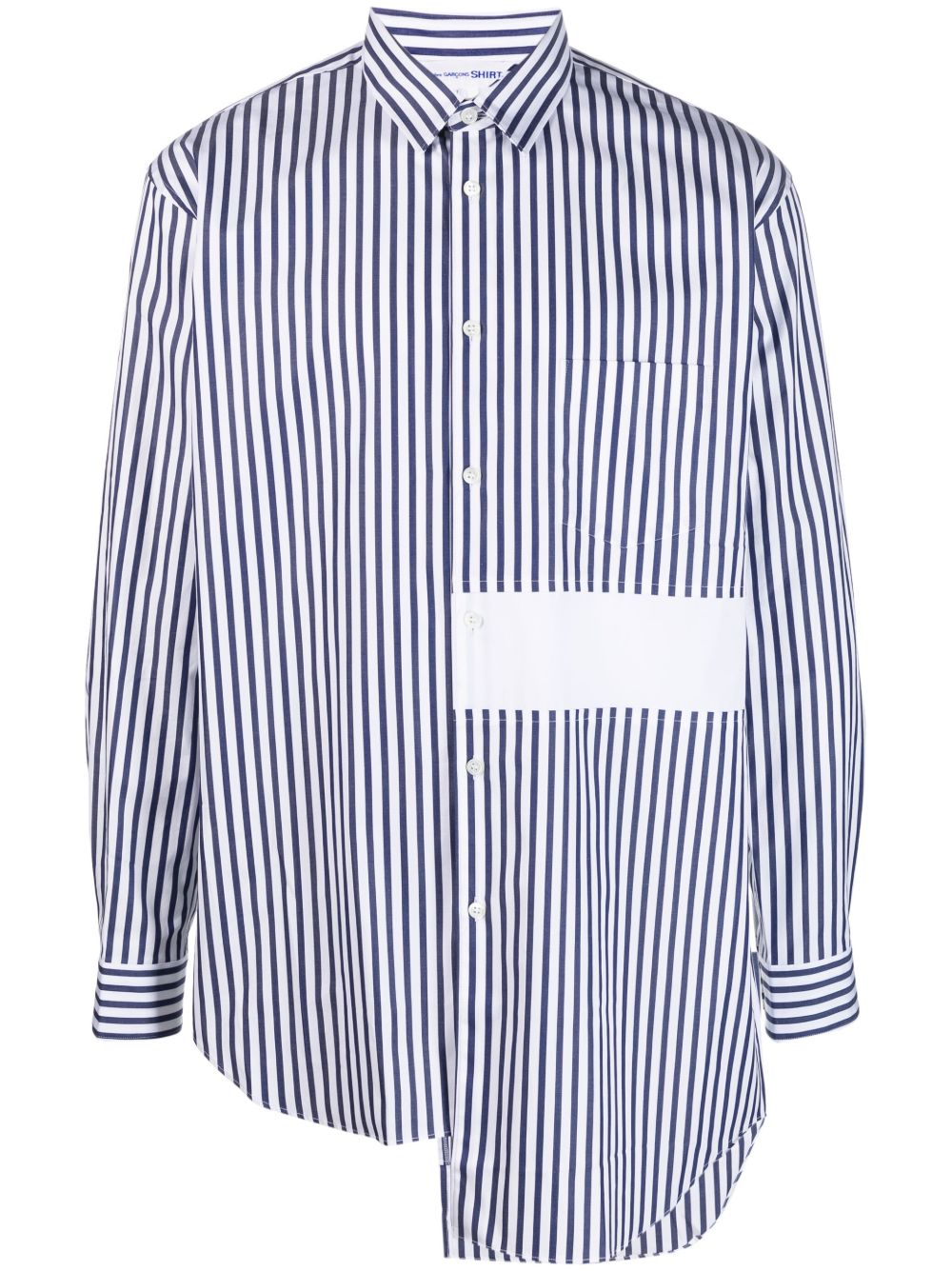 Comme Des Garçons Shirt 长袖棉衬衫 - 白色