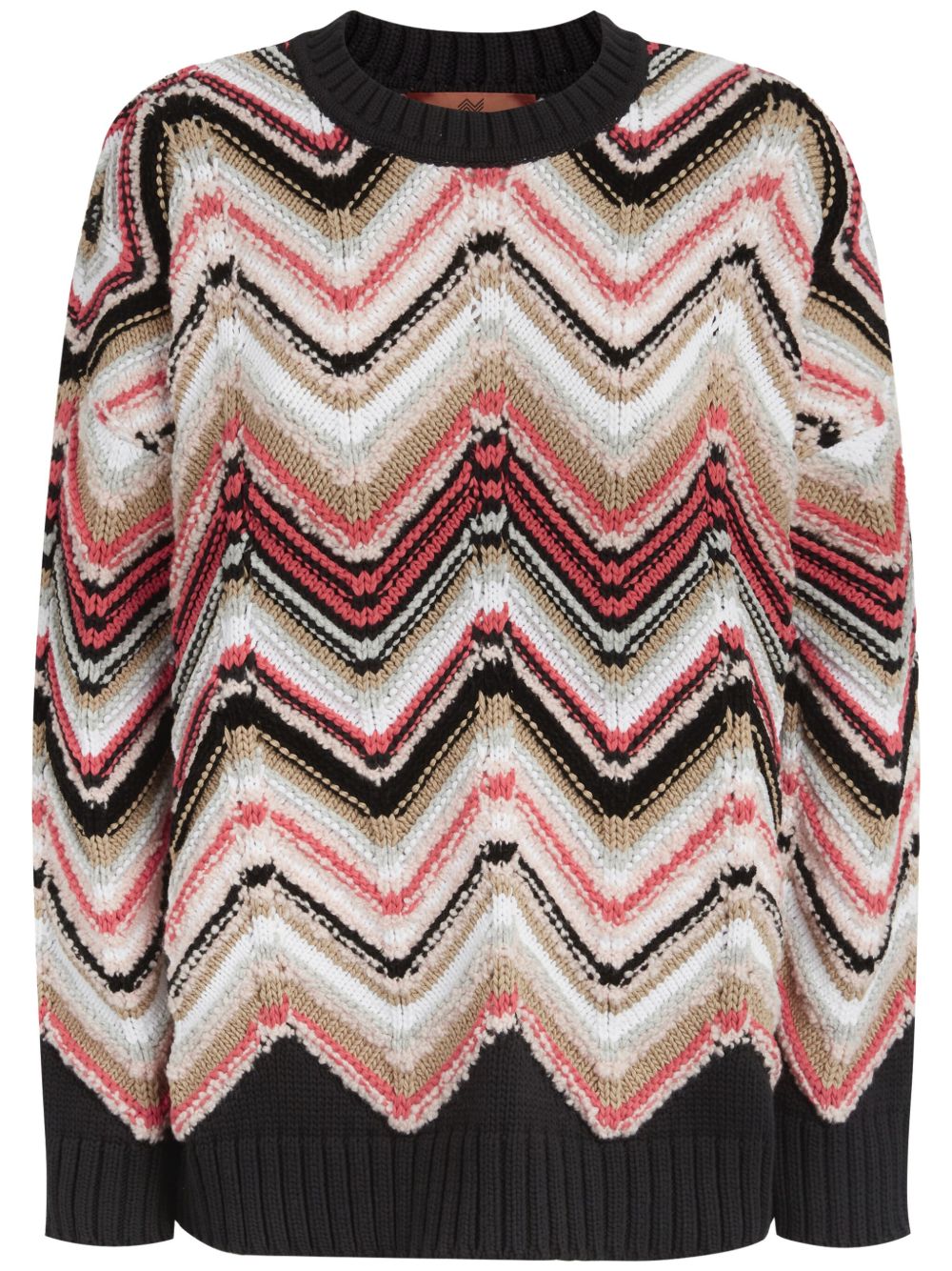 Missoni Multicolor 毛衣 - 黑色