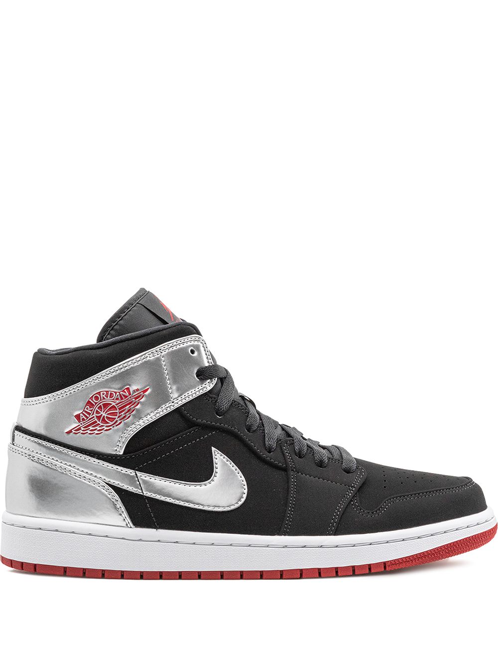 Jordan Air Jordan 1 Mid 板鞋 - 黑色