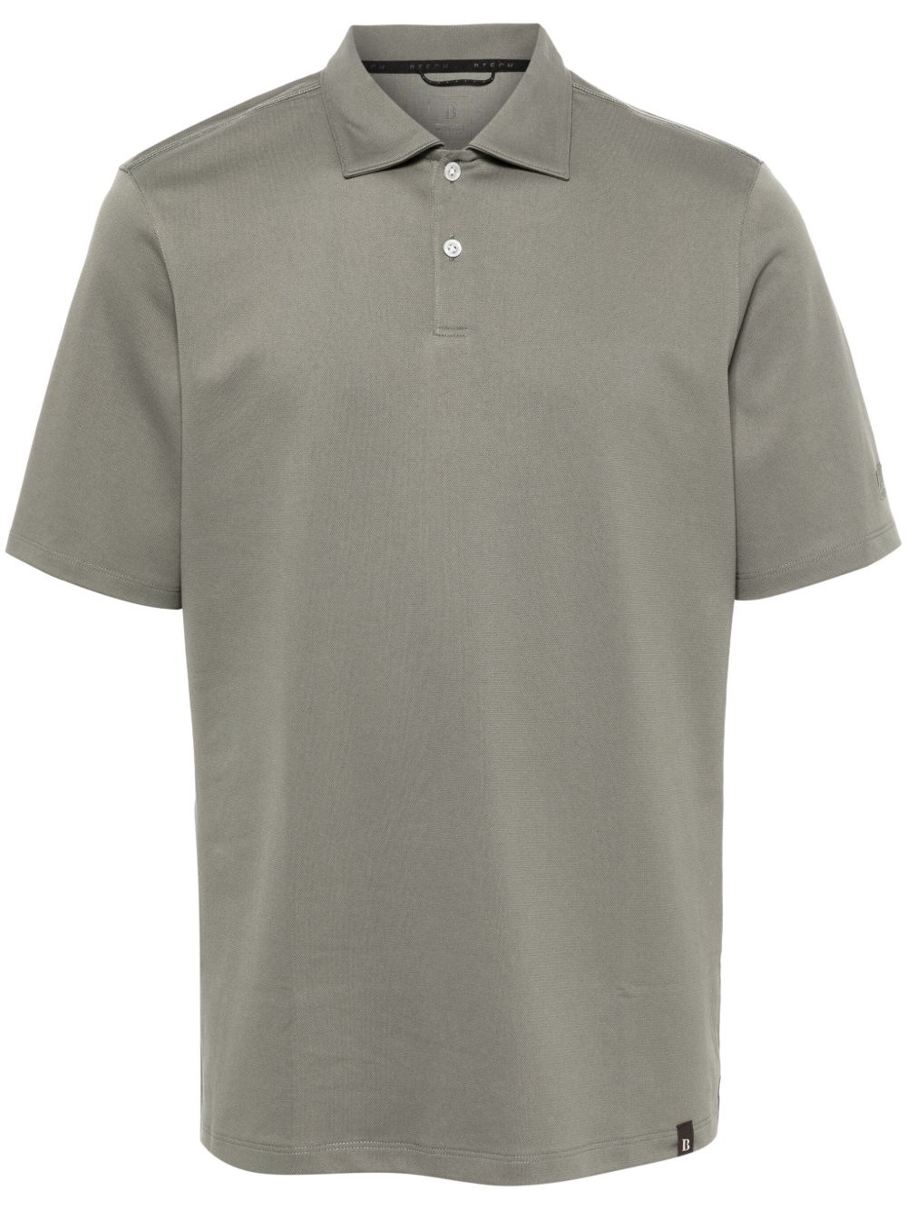 Boggi Milano High-Performance 珠地布polo衫 - 绿色