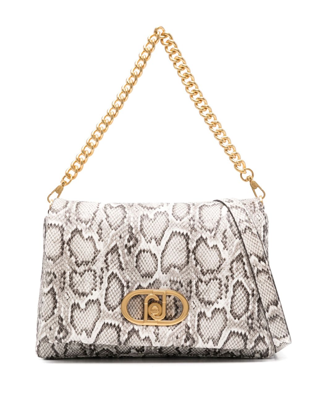 LIU JO logo-plaque cross body bag - 白色