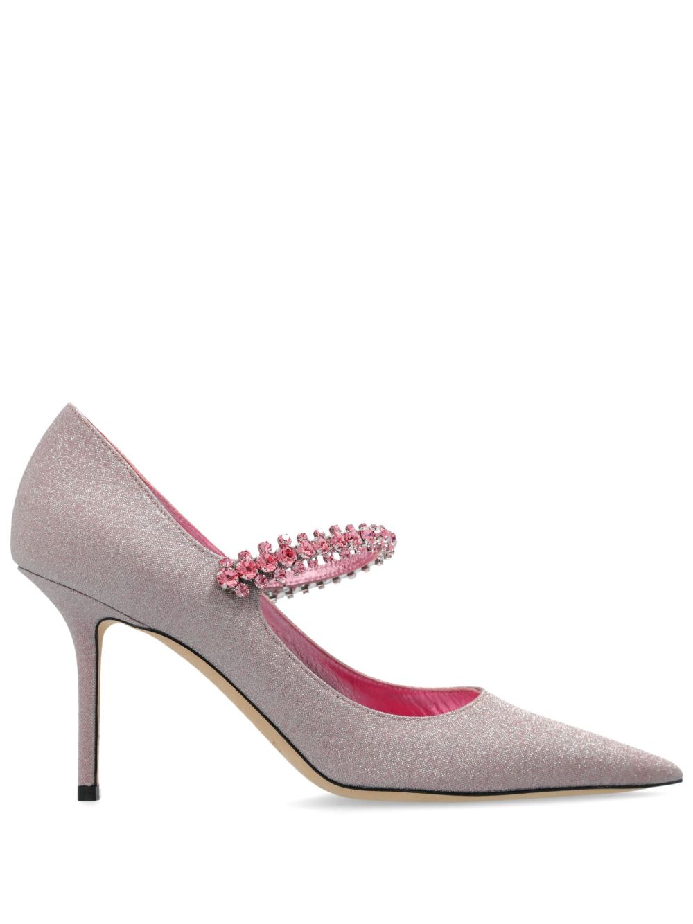 Jimmy Choo Bing 缀饰高跟鞋 - 粉色