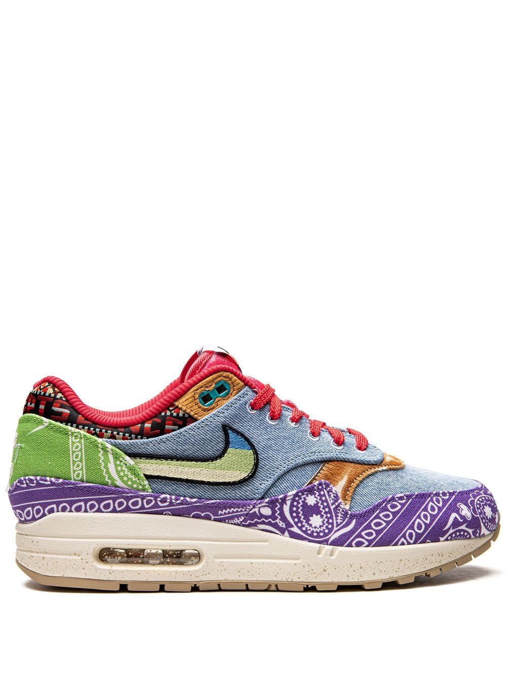 Nike x Concepts Air Max 1 Paisley 运动鞋 - 蓝色