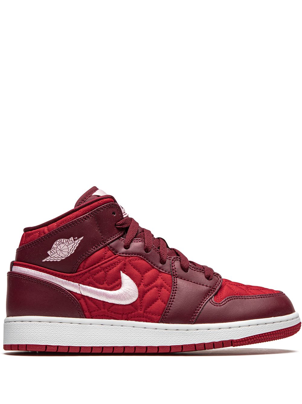 Jordan Kids Air Jordan 1 Mid SE 板鞋 - 红色