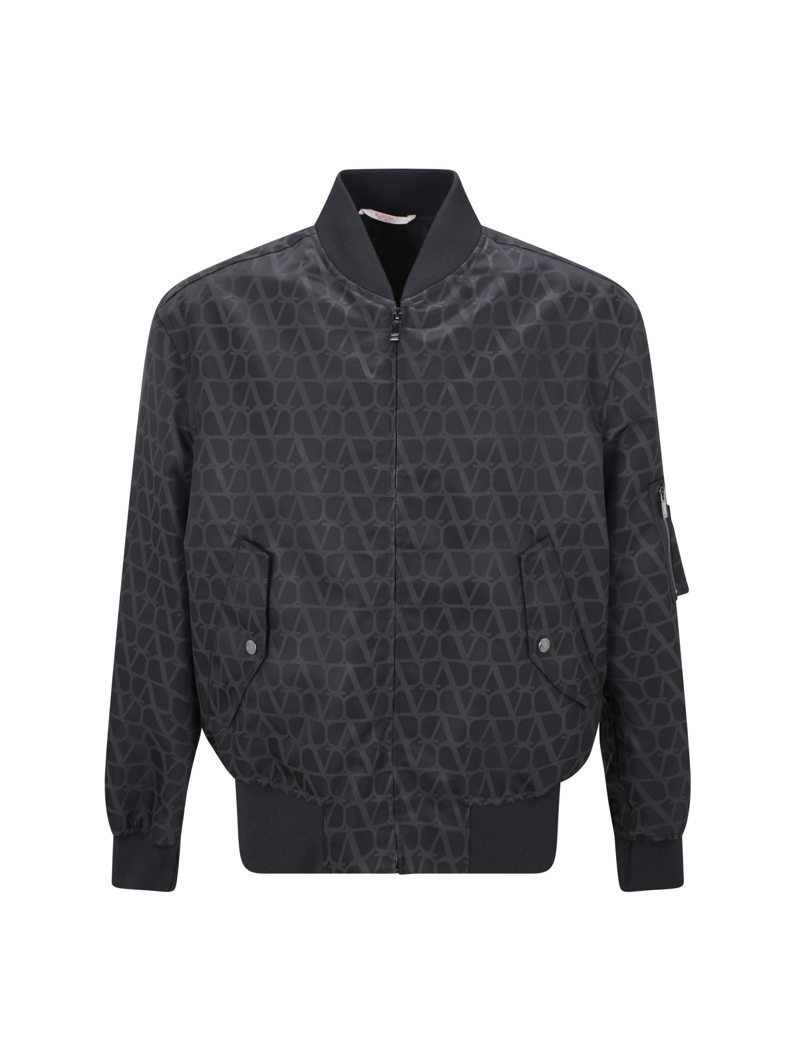 Valentino Garavani Nylon Bomber Jacket