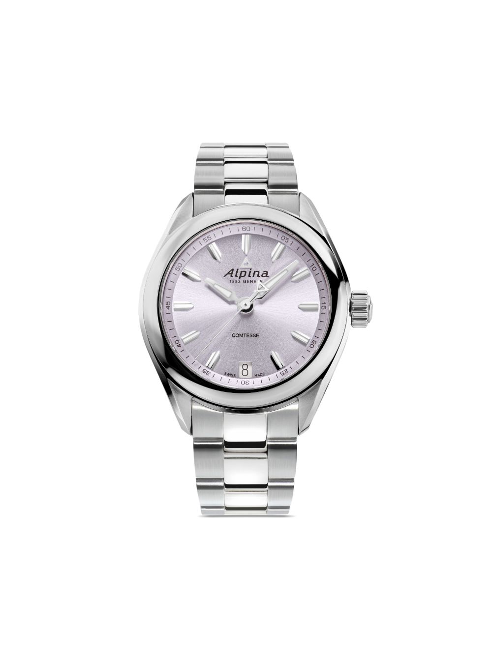 Alpina Alpiner Comtesse Quartz 34毫米腕表 - 紫色