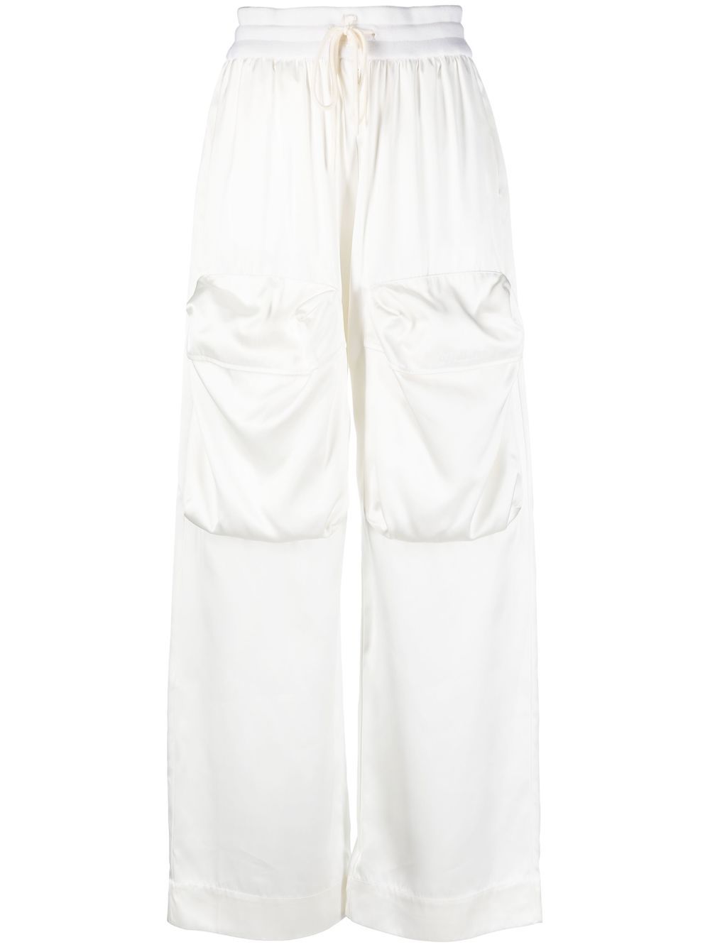 Off-White Duchesse Cargo 长裤 - 白色