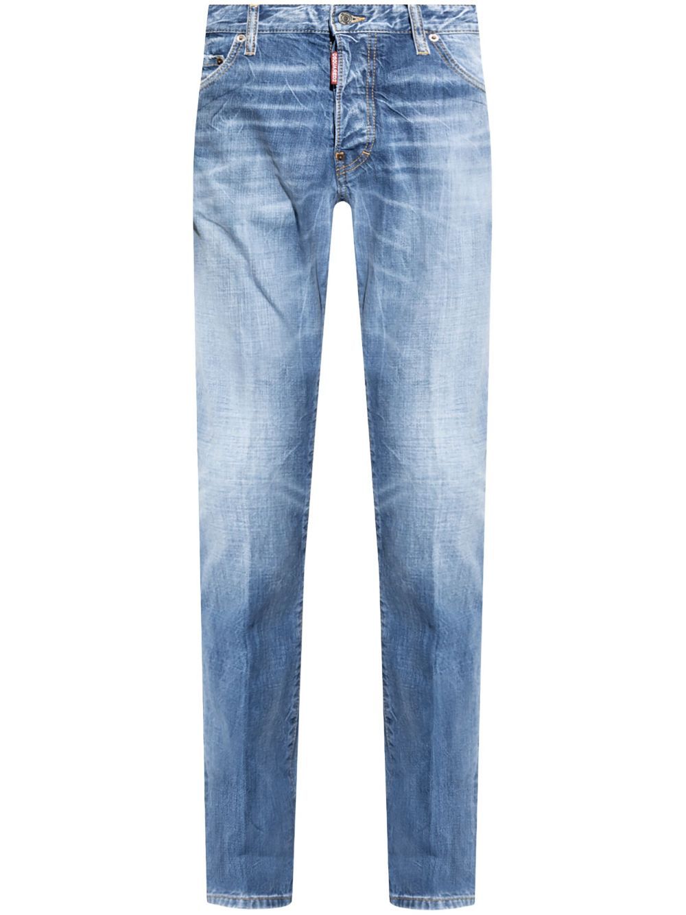 DSQUARED2 Cool Guy 中腰修身牛仔裤 - 蓝色
