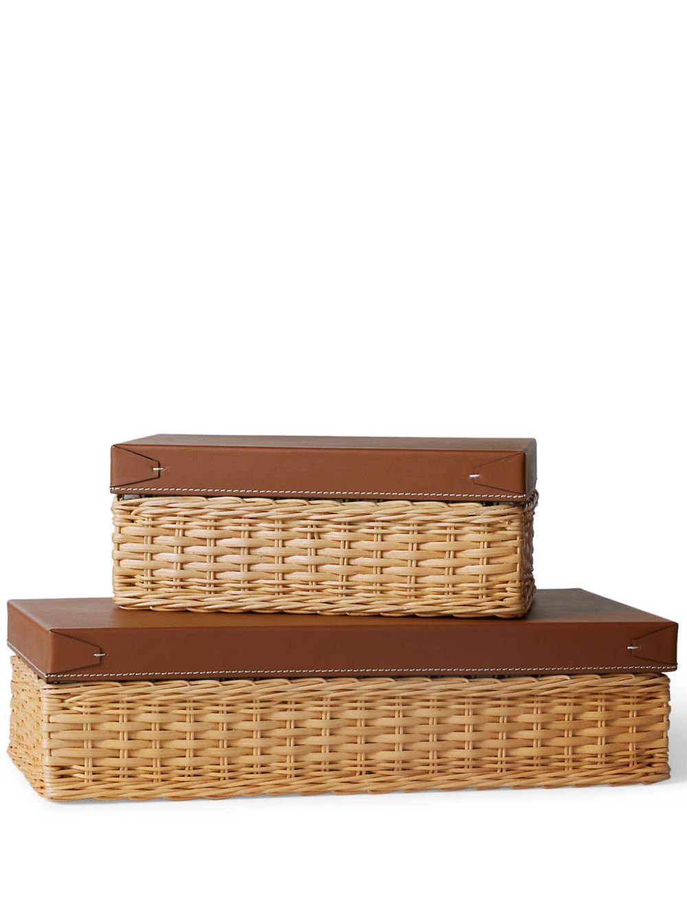 Ralph Lauren Home small Bailey box - 褐色
