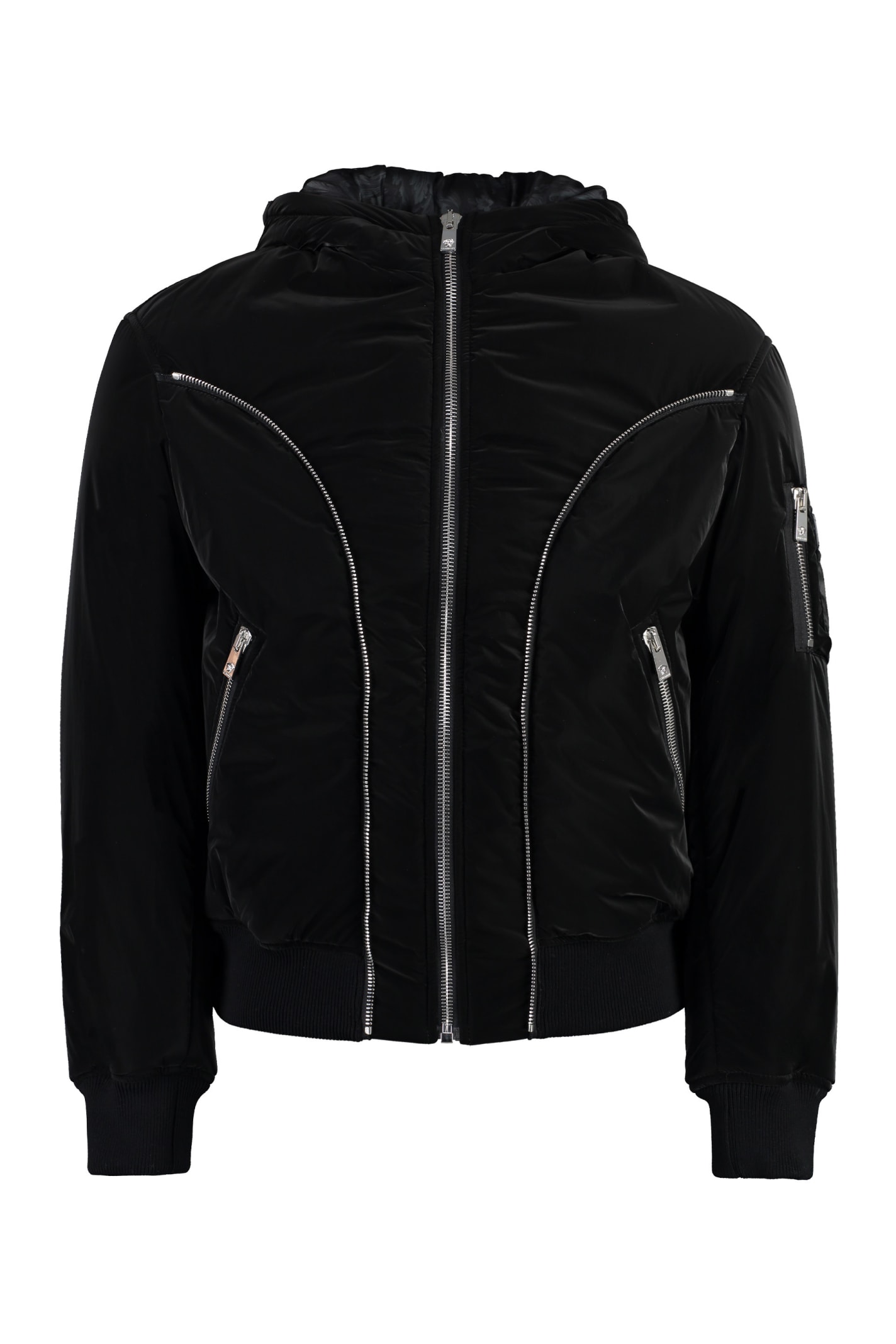 Versace Hooded Nylon Jacket