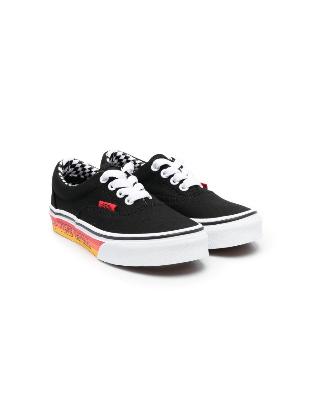 Vans Kids Era 低帮运动鞋 - 黑色