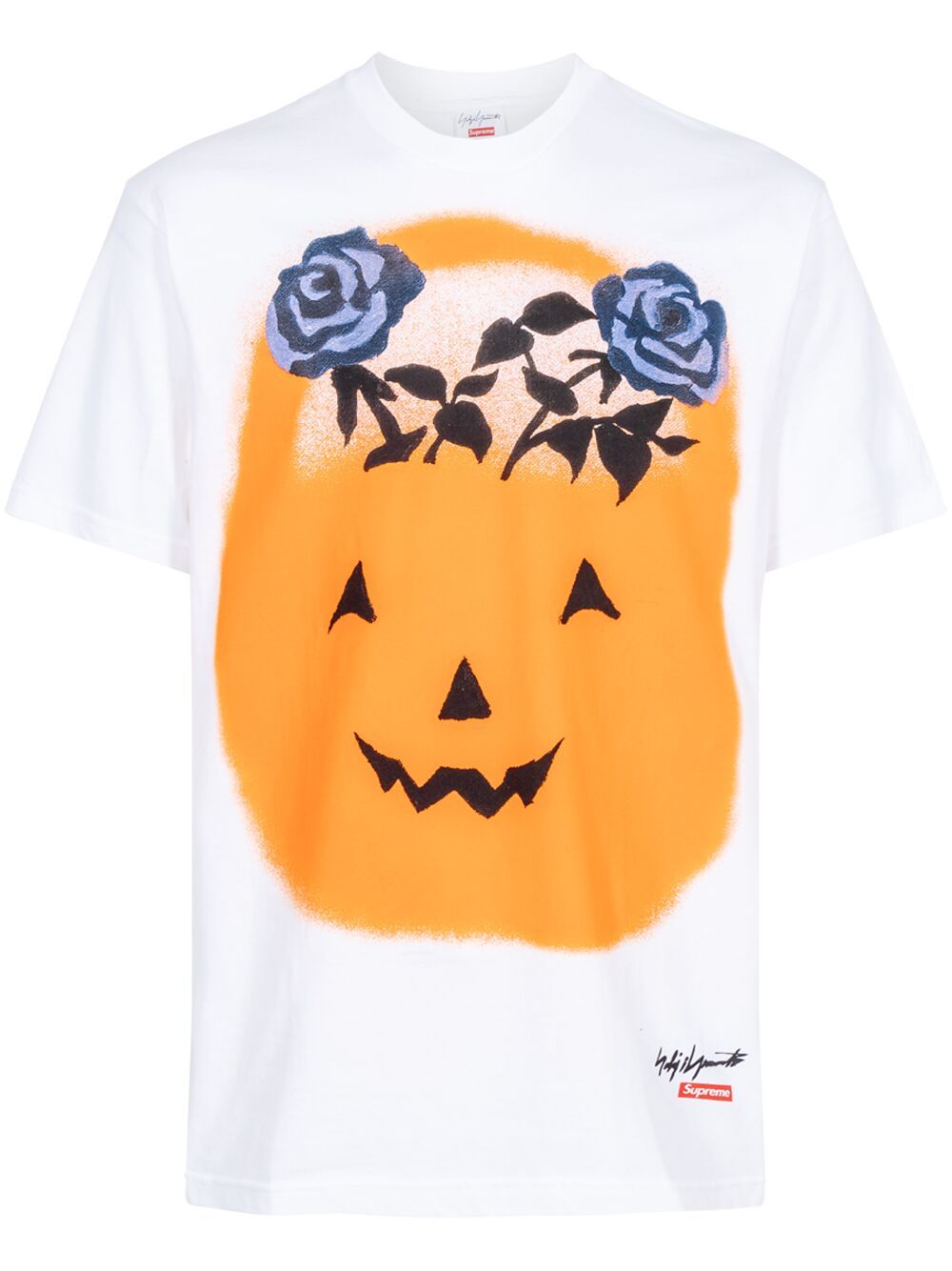 Supreme x Yohji Yamamoto Pumpkin T恤 - 白色