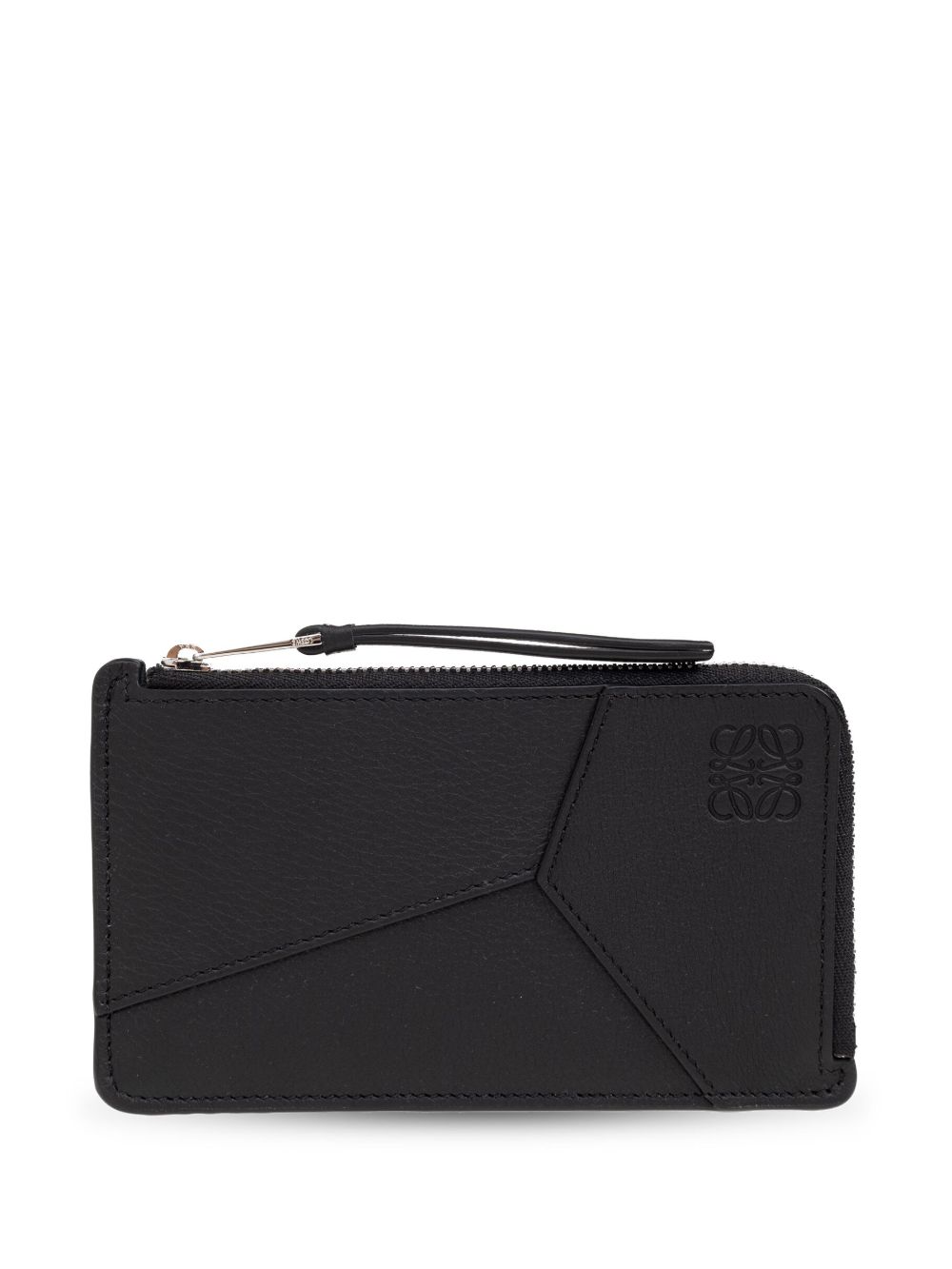 LOEWE Puzzle 皮质钱包 - 黑色