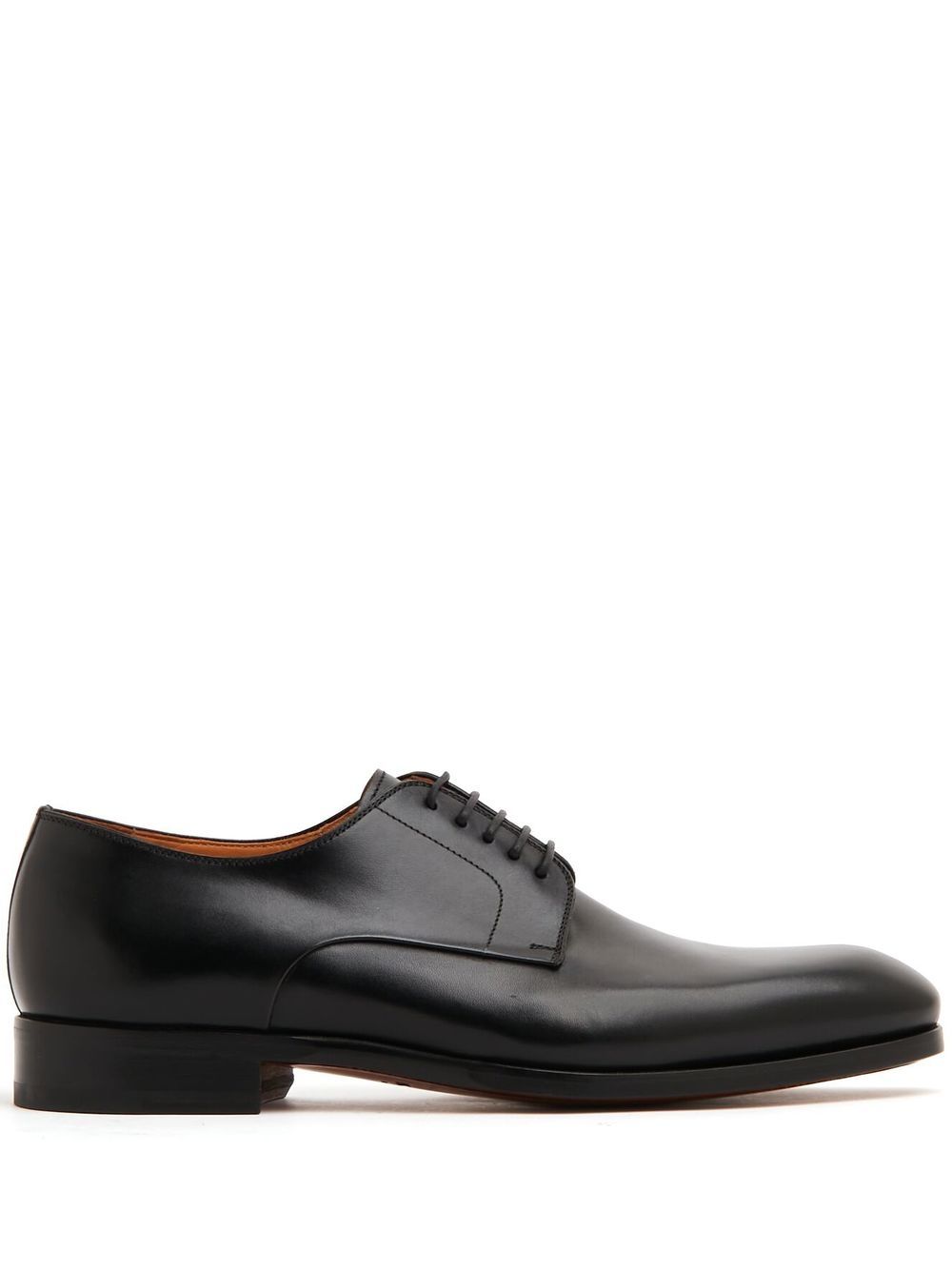 Magnanni 皮质系带牛津鞋 - 黑色