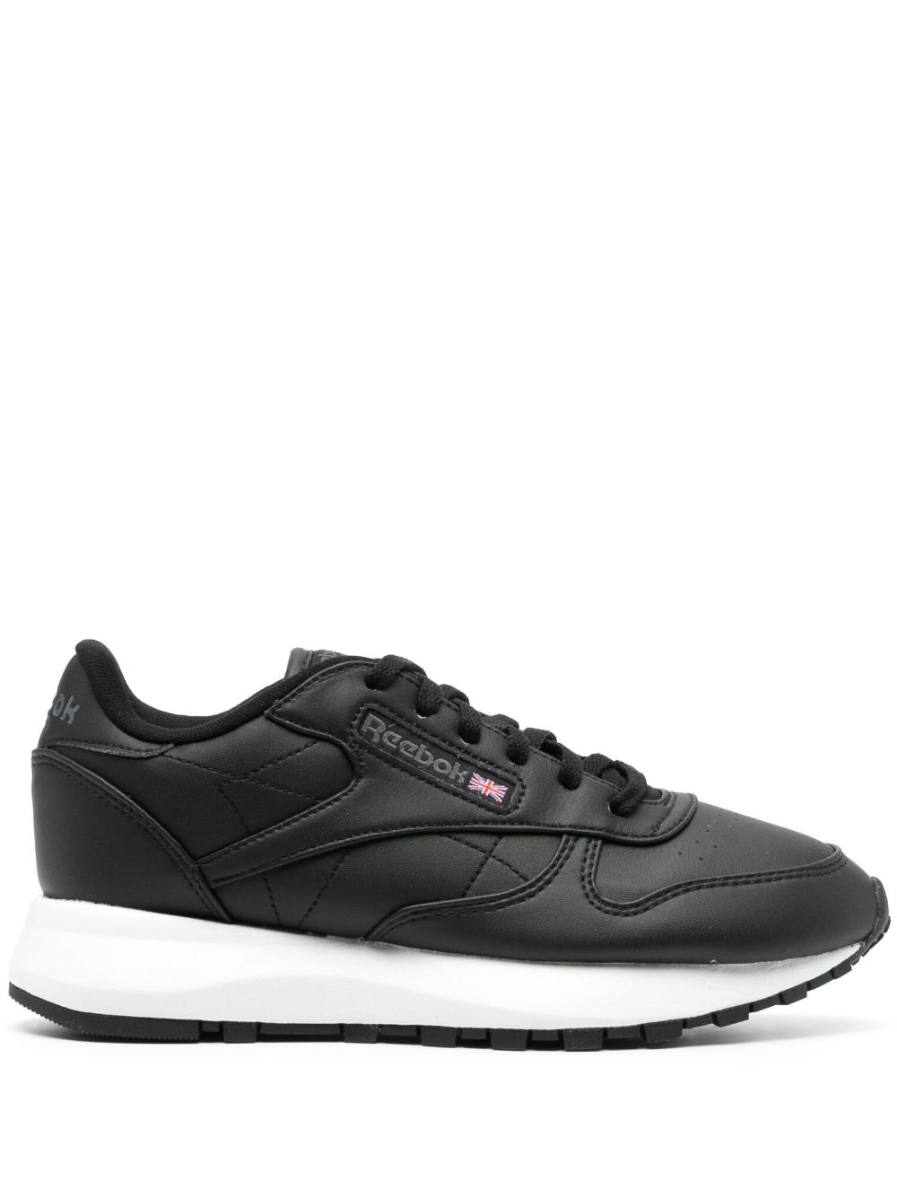 Reebok logo吊牌低帮运动鞋 - 白色