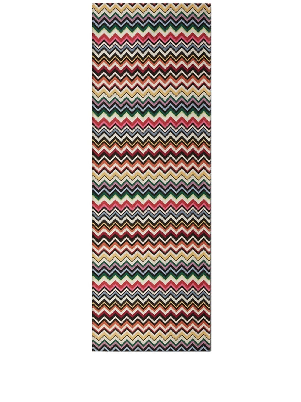 Missoni Home Belfast Z字形图案桌旗 - 彩色