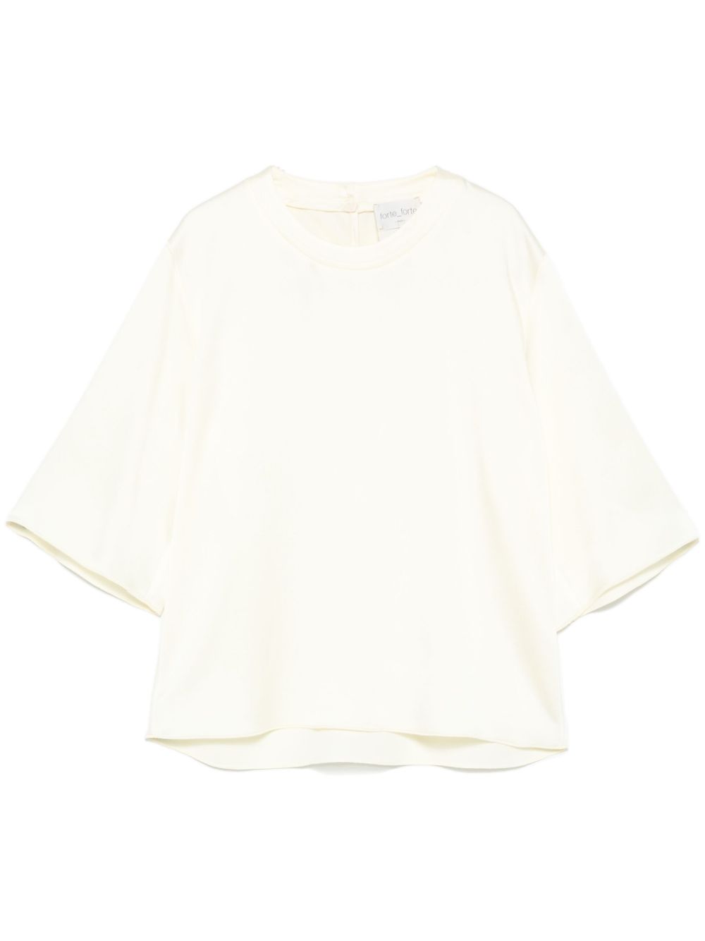 Forte Forte satin blouse - 中性色