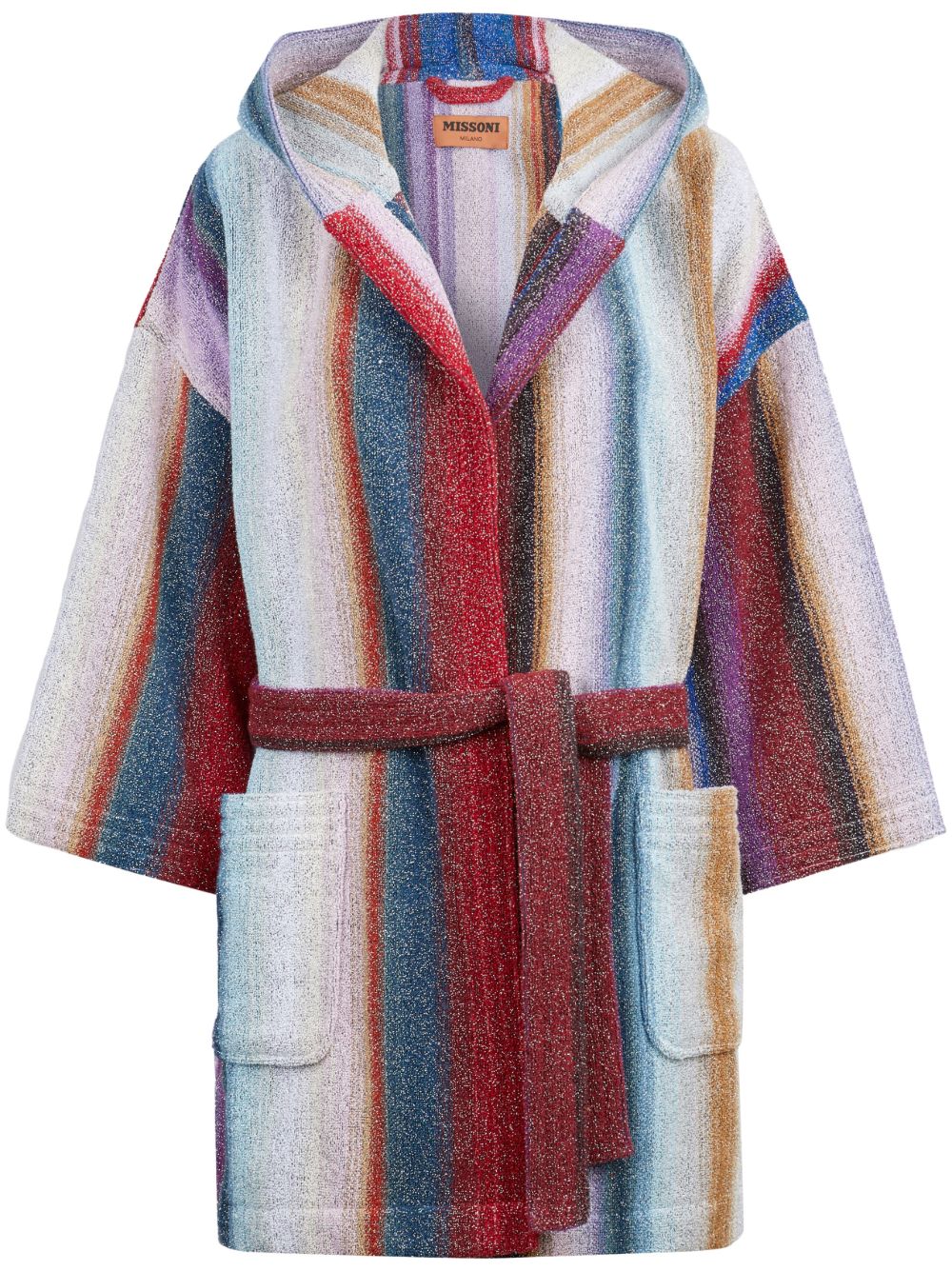 Missoni Home 渐色效果连帽睡袍 - 彩色