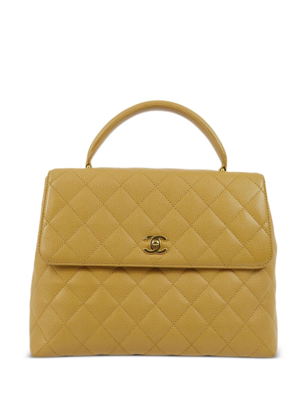 CHANEL Pre-Owned Kelly 中号手提包（2003年典藏款） - 中性色