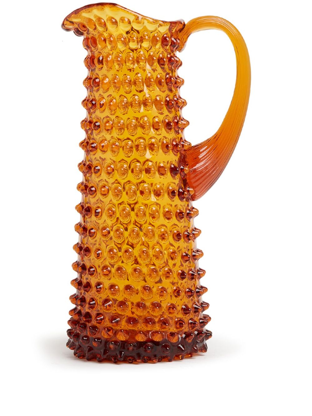 KLIMCHI Hobnail 玻璃水壶 - 橘色