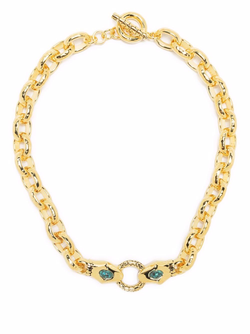Aurelie Bidermann Tao 链式项链 - 金色