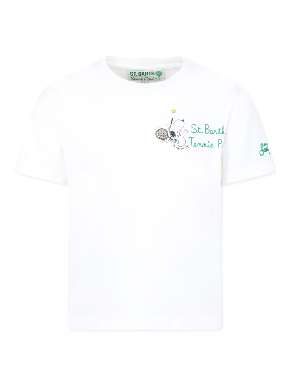 MC2 Saint Barth Kids x Peanuts 印花T恤 - 白色