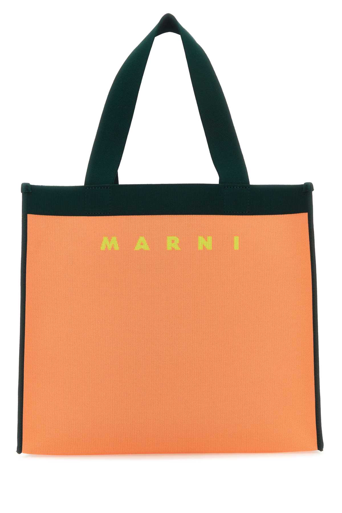 Marni Two-tone Jacquard Shopping Bag