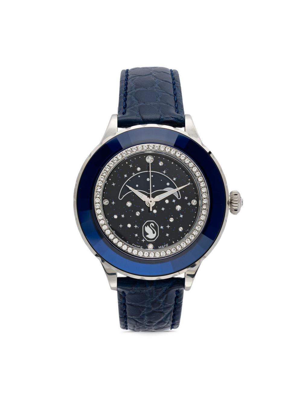 Swarovski Octea Moon 35毫米腕表 - 蓝色