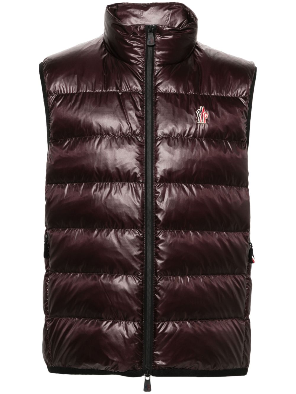 Moncler Grenoble 绗缝马甲 - 紫色