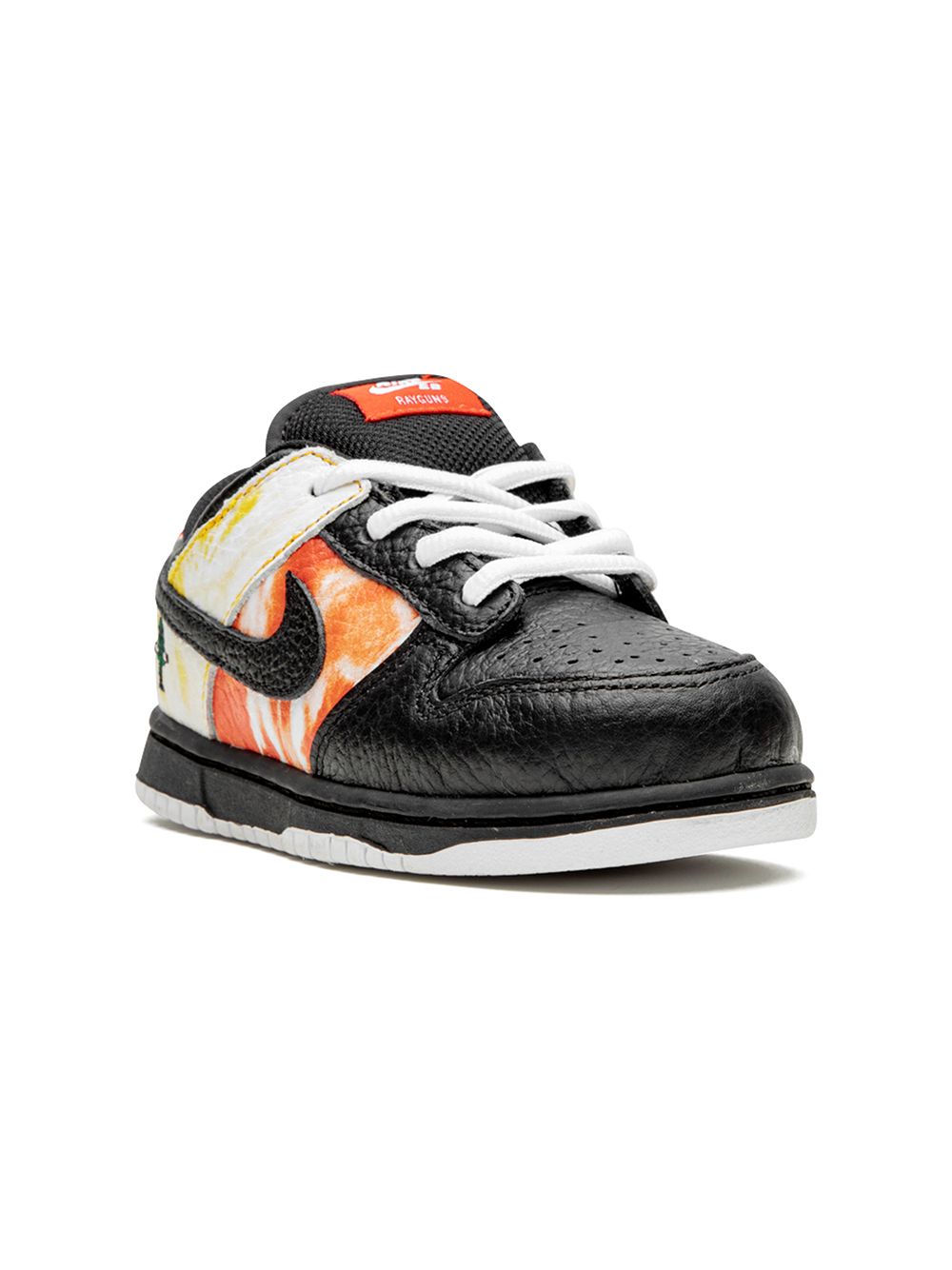Nike Kids SB Dunk Low QS (TD) 板鞋 - 黑色