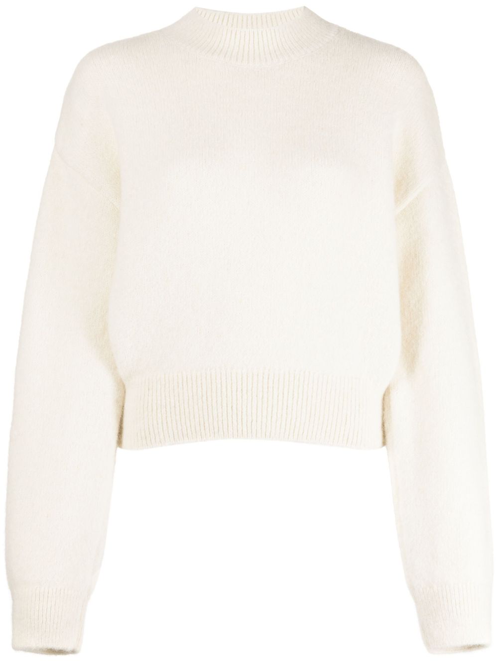 Jacquemus La Maille Jacquemus logo嵌花毛衣 - 中性色