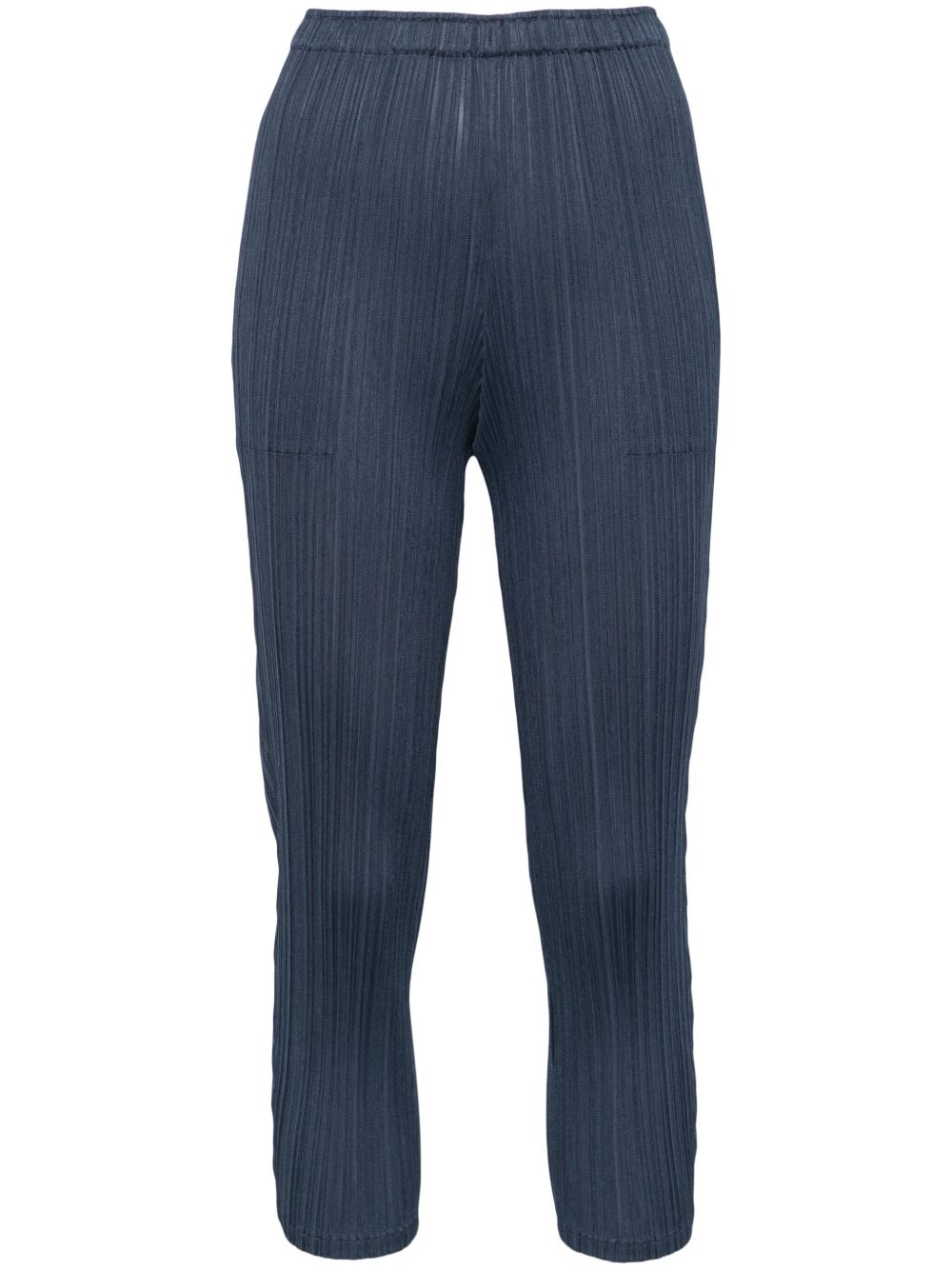 Pleats Please Issey Miyake Wormhole 长裤 - 蓝色