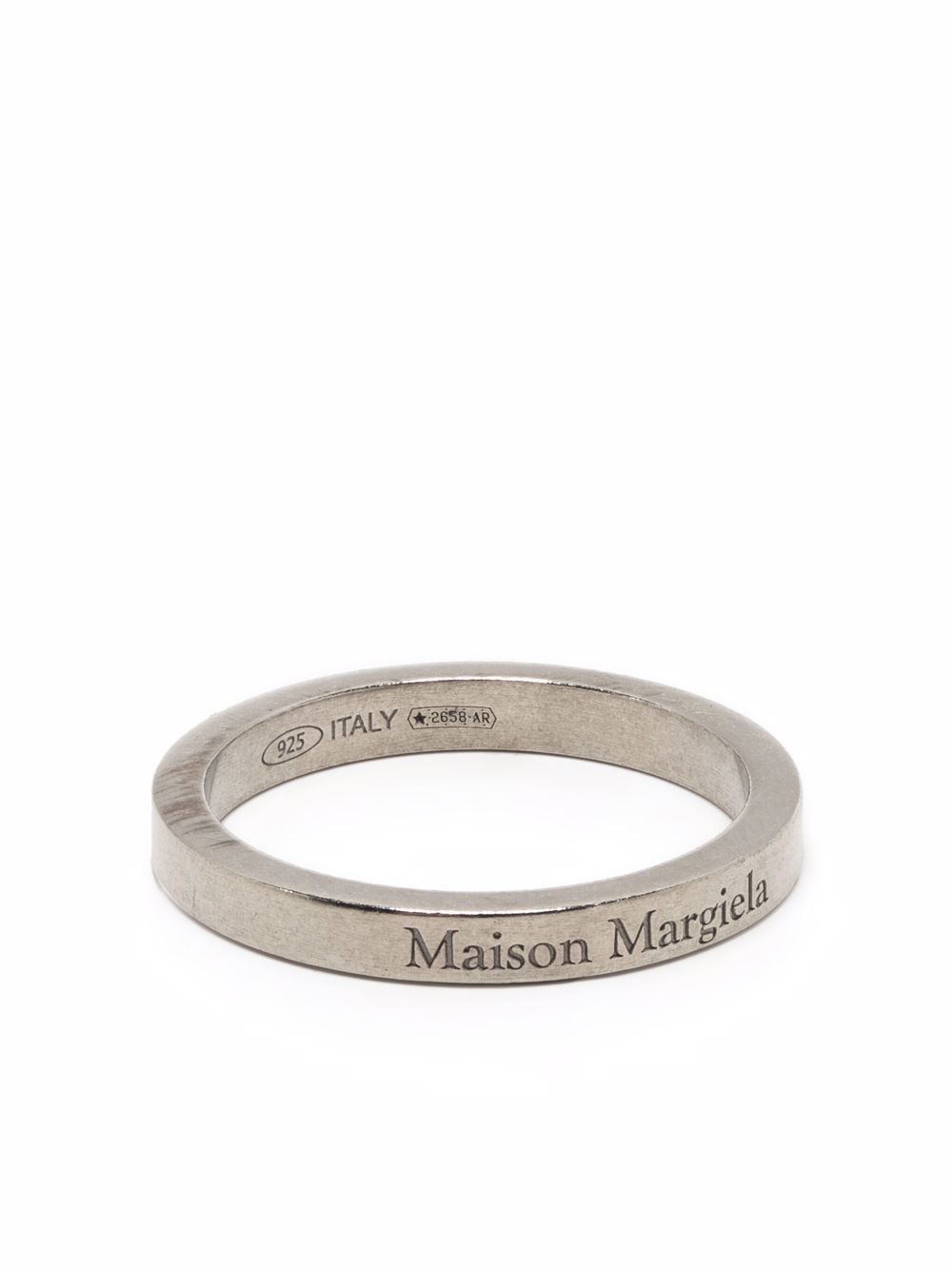 Maison Margiela 马丁·马吉拉时装屋 logo指环 - 银色