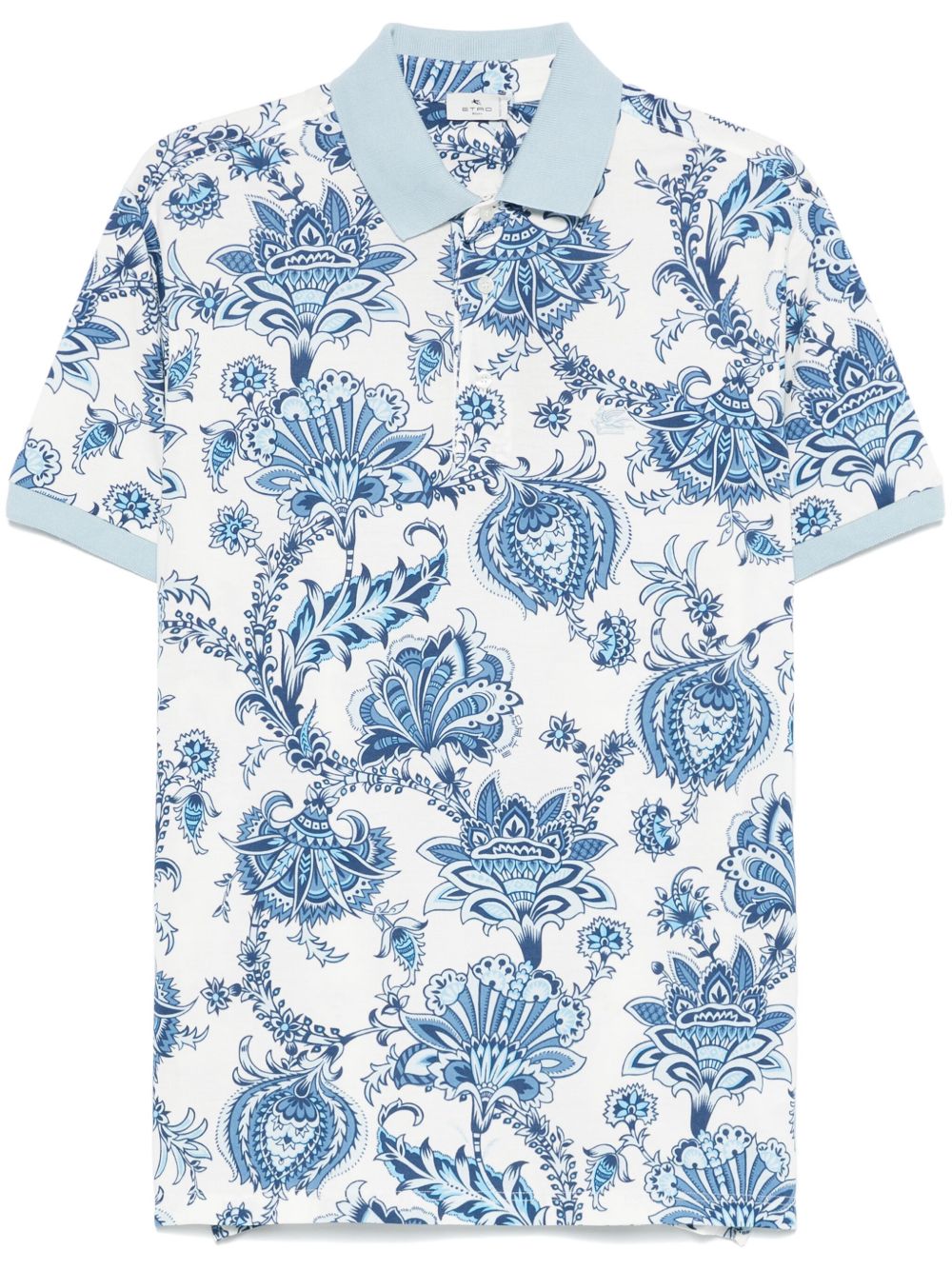 ETRO 佩斯理polo衫 - 蓝色