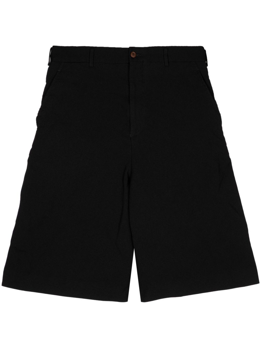 Comme des Garçons Homme Plus high-rise shorts - 黑色