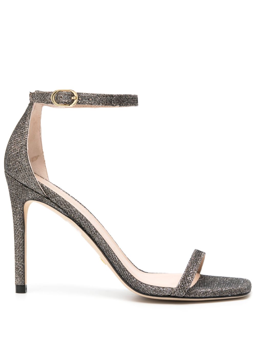 Stuart Weitzman Nudistcurve 凉鞋 - 银色