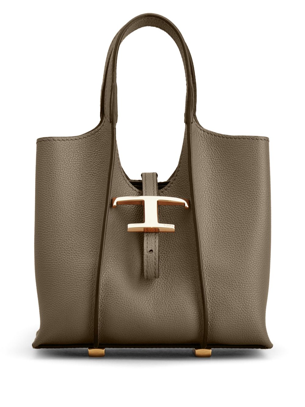 Tod's T Timeless 皮质托特包 - 绿色