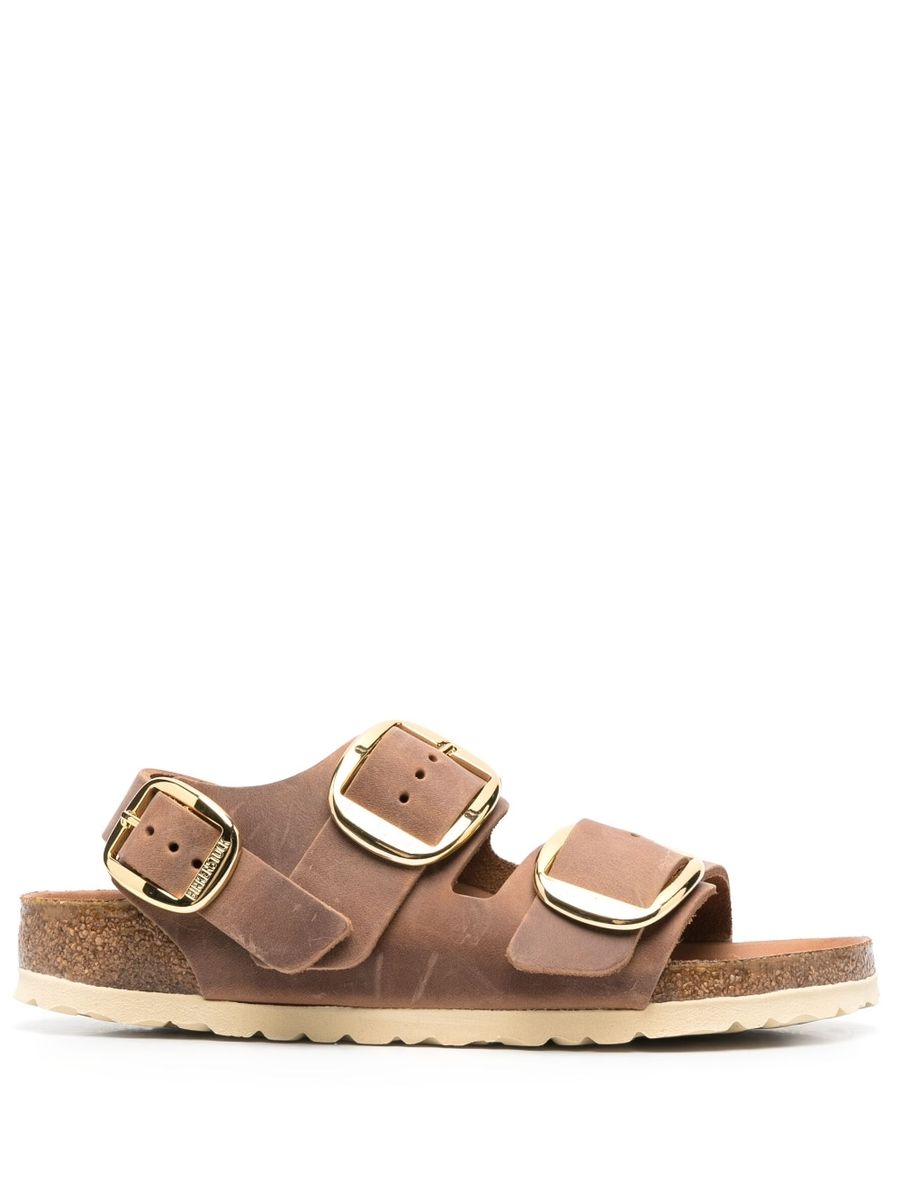 Birkenstock Milano Big Buckle - Oiled Leather Sandal