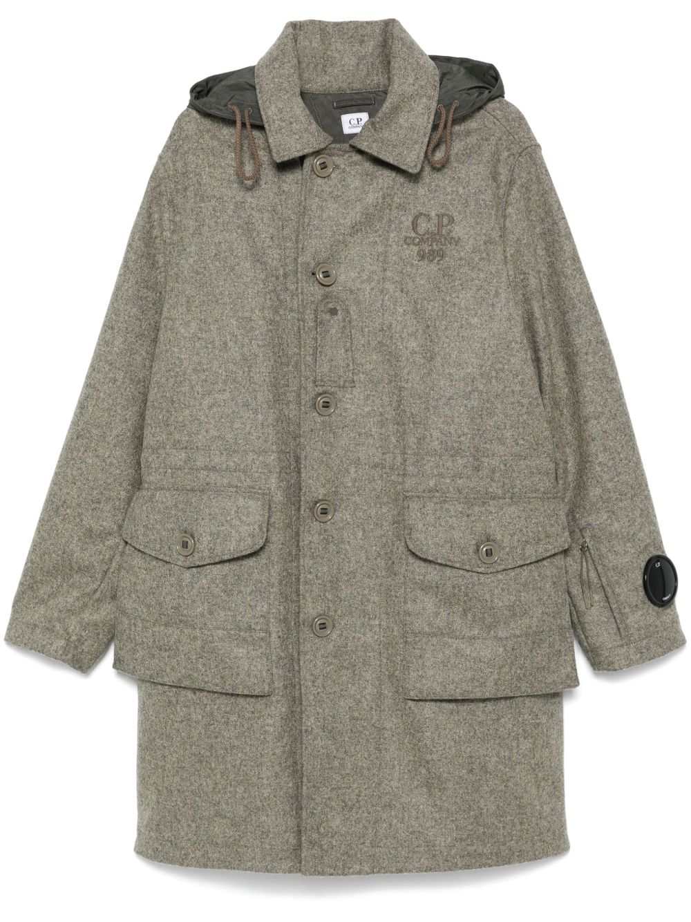 C.P. Company Shetland 外套 - 绿色