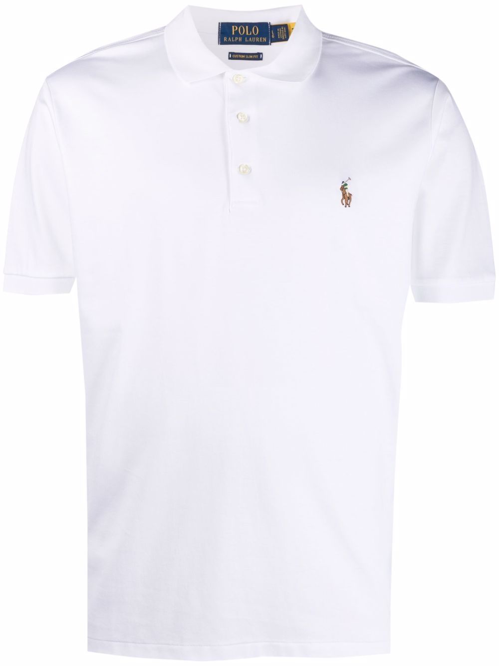 Polo Ralph Lauren 平纹针织polo衫 - 白色