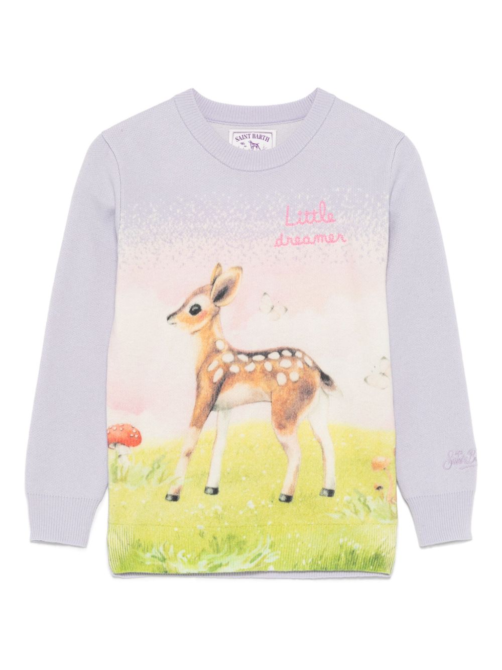 MC2 Saint Barth Kids Princess 毛衣 - 紫色