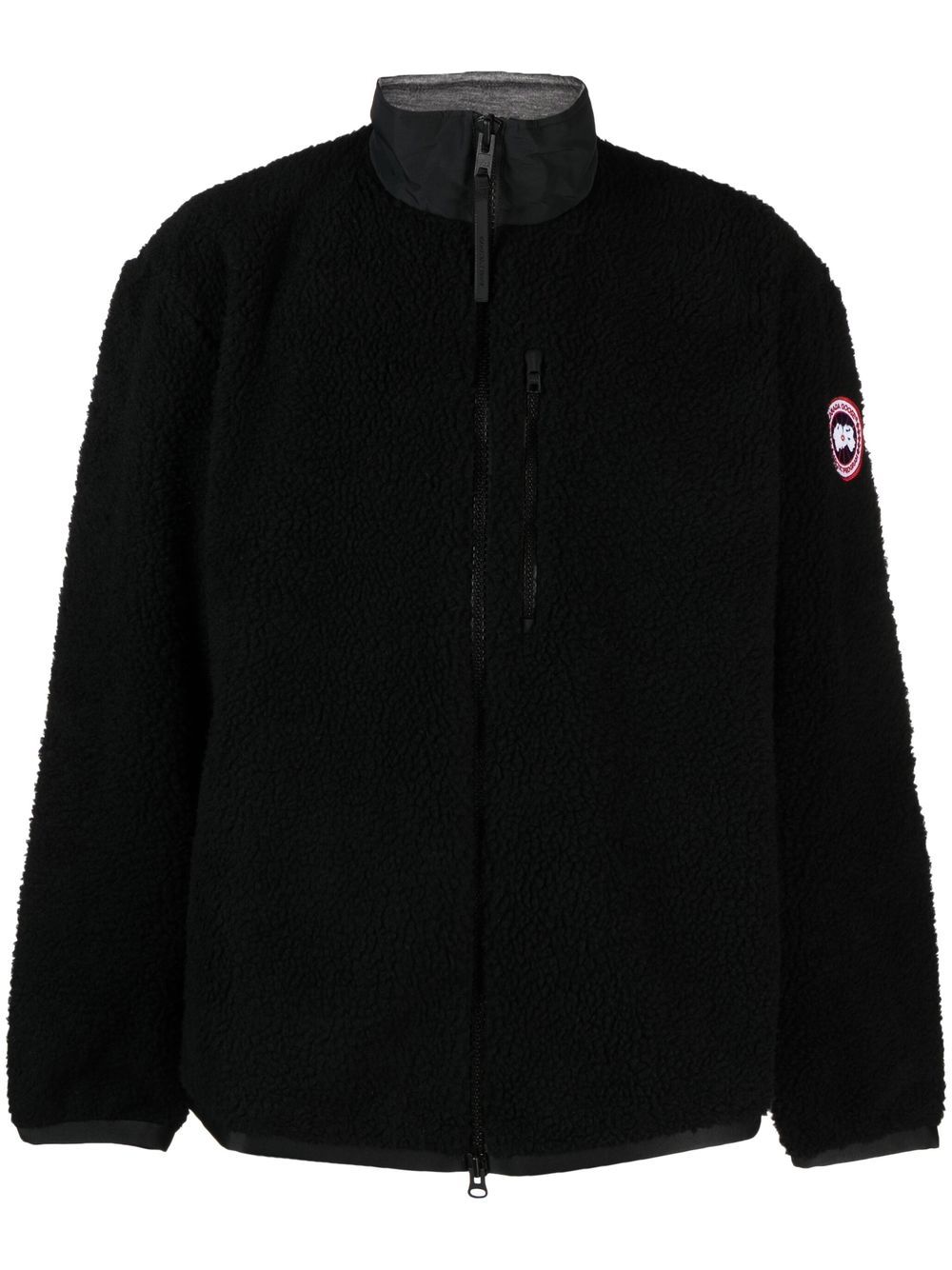Canada Goose Kelowna 抓绒夹克 - 黑色
