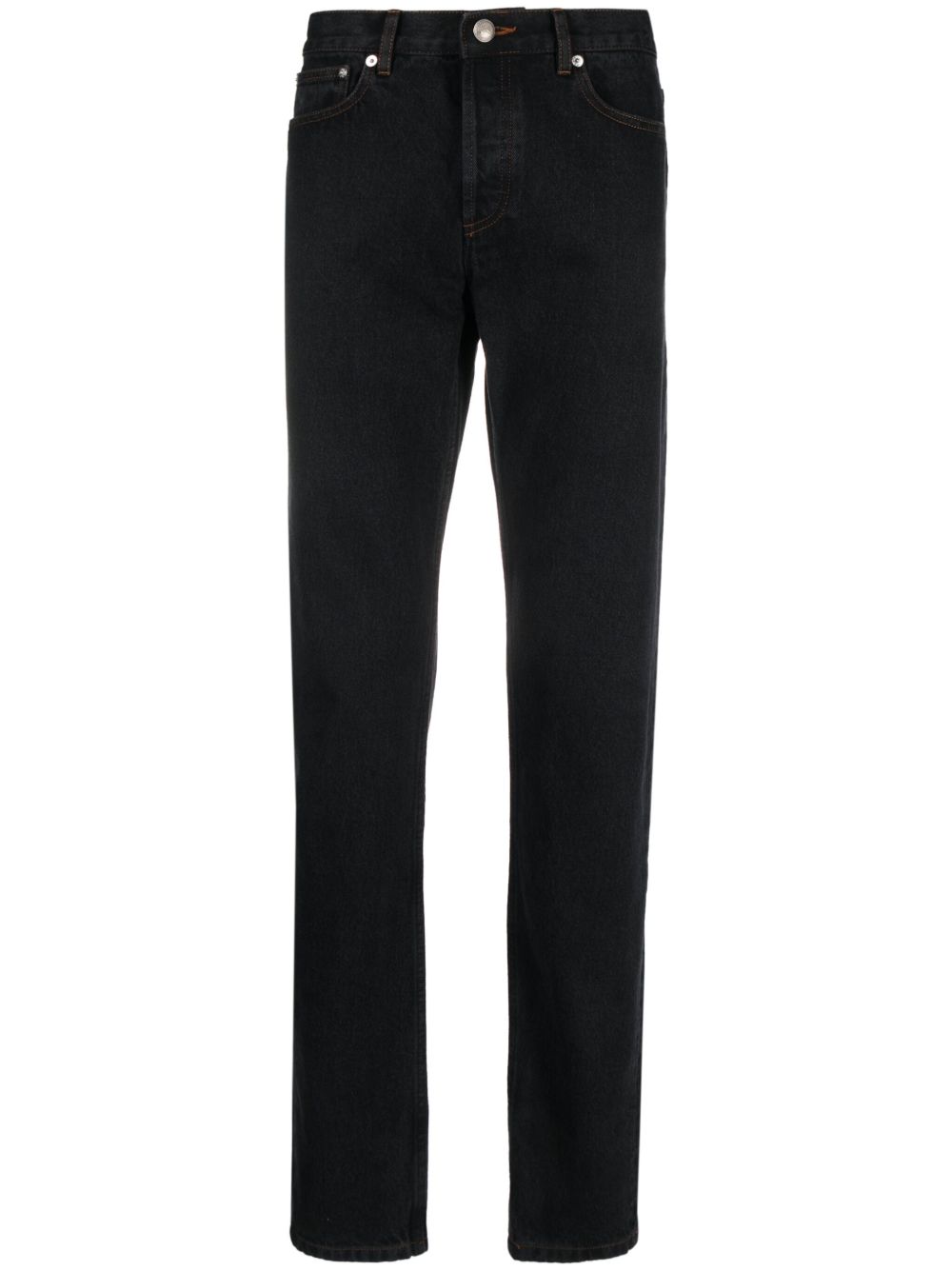 A.P.C. Petit New Standard 中腰合身牛仔裤 - 黑色