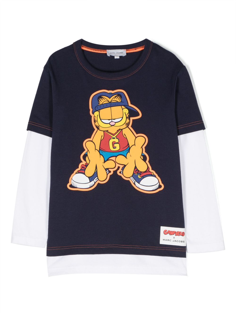 Marc Jacobs Kids x Garfield 长袖T恤 - 蓝色