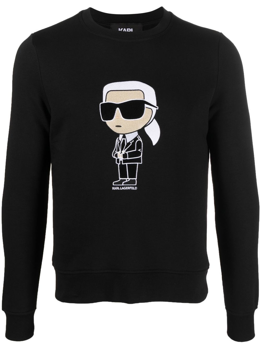 Karl Lagerfeld Ikon 棉卫衣 - 黑色