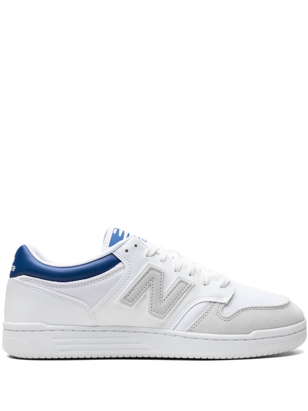 New Balance 480 White/Red 运动鞋 - 白色