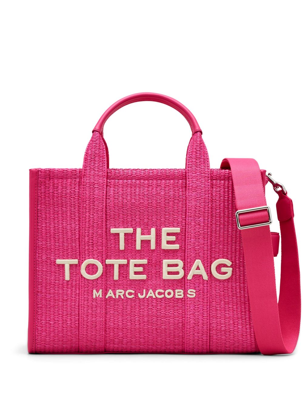 Marc Jacobs The Medium Woven 手提包 - 粉色