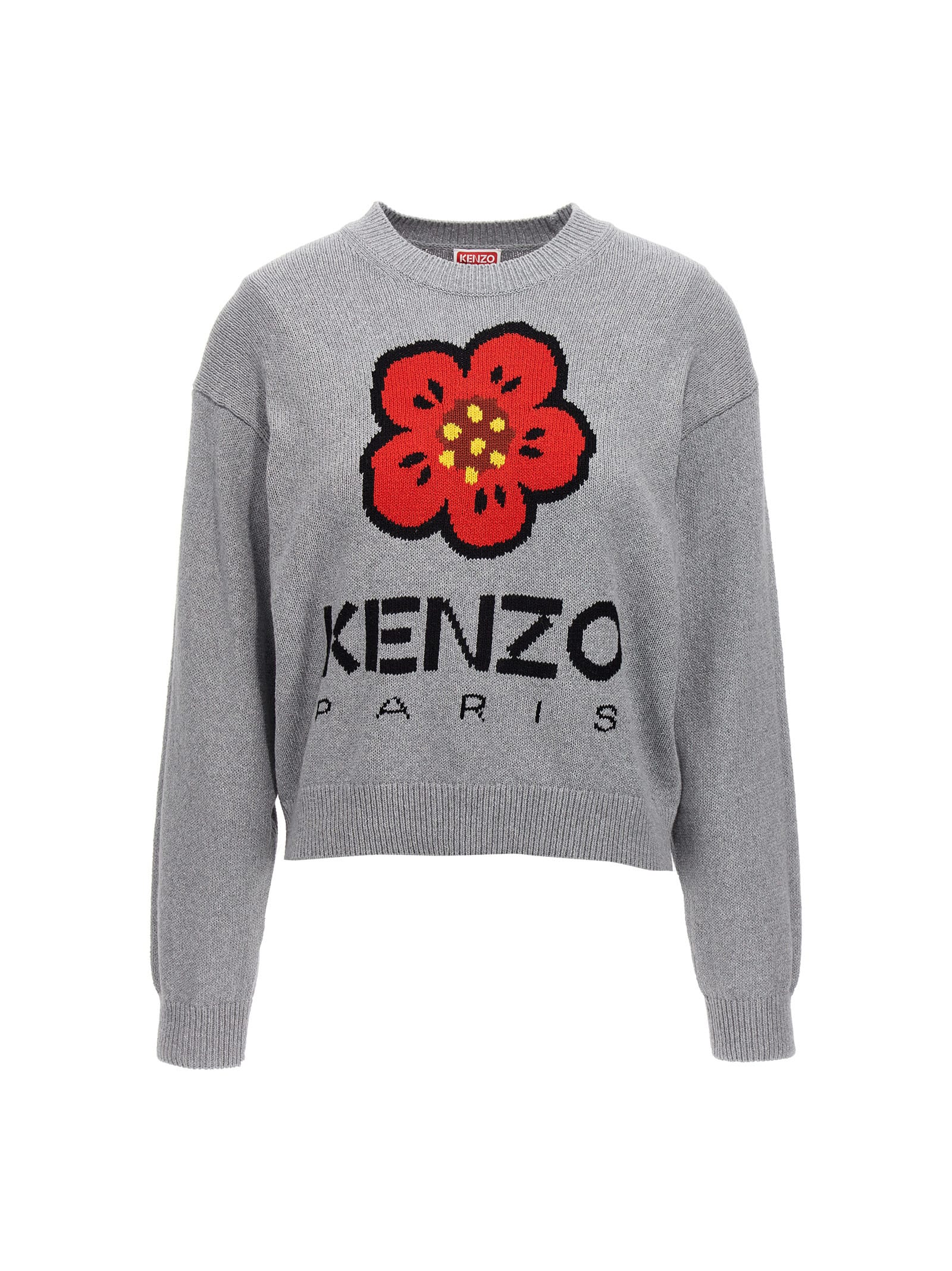 Kenzo 棉质混纺毛衣