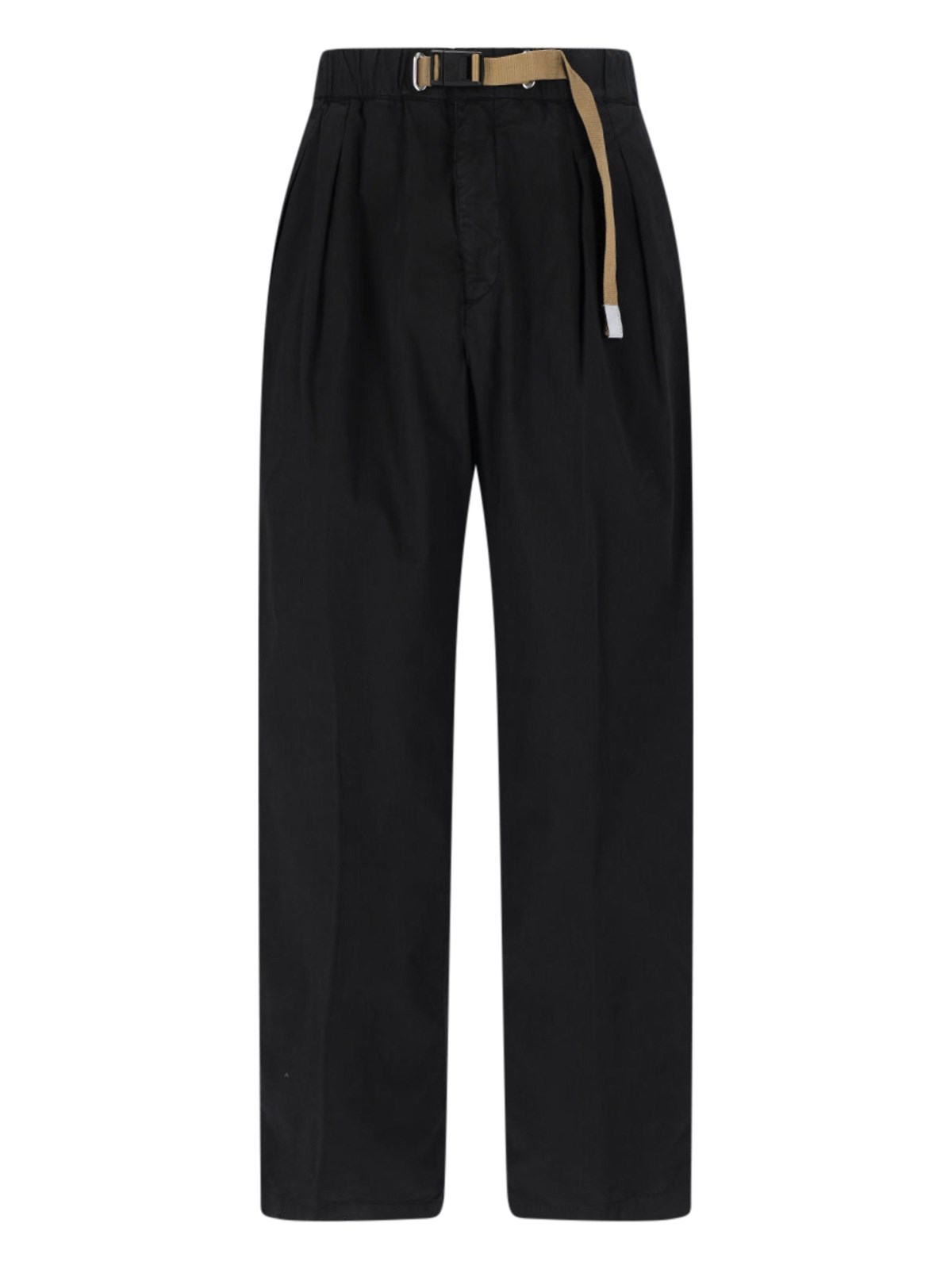White Sand Palazzo Belted Pants